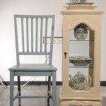 ויטרינת זכוכית קטנה