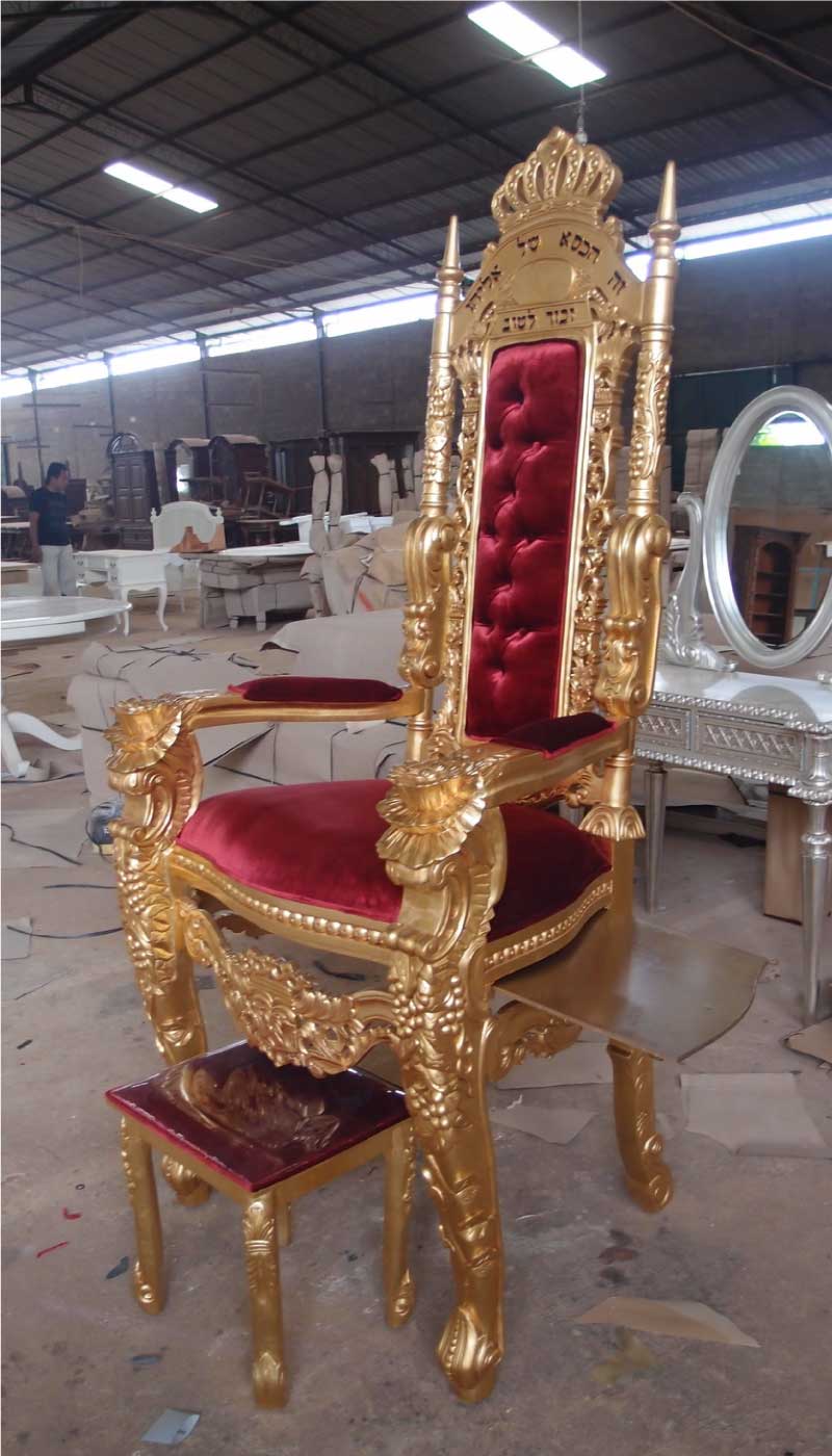 כיסא אליהו הנביא צבע זהב