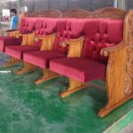 ספסל ארבע מושבים קטיפה